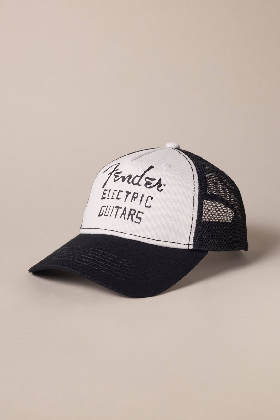 fender trucker hat